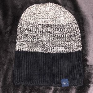 Love Your Melon Black ombré beanie